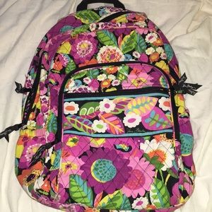Floral Vera Bradley backpack